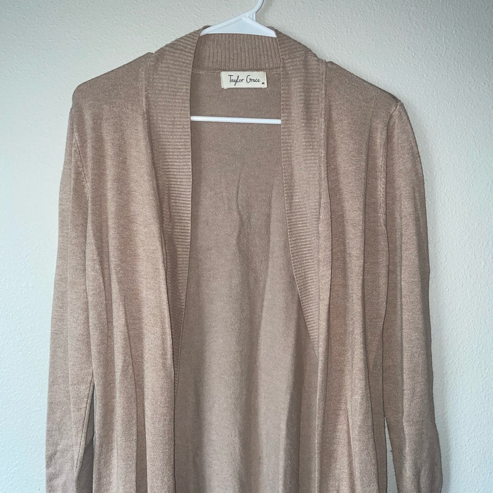 Women's Beige Cardigan